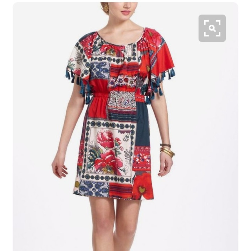 Anthropologie Vanessa Virginia sample dress