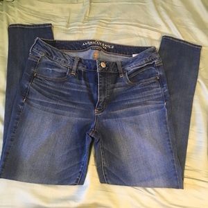 Light wash jeans