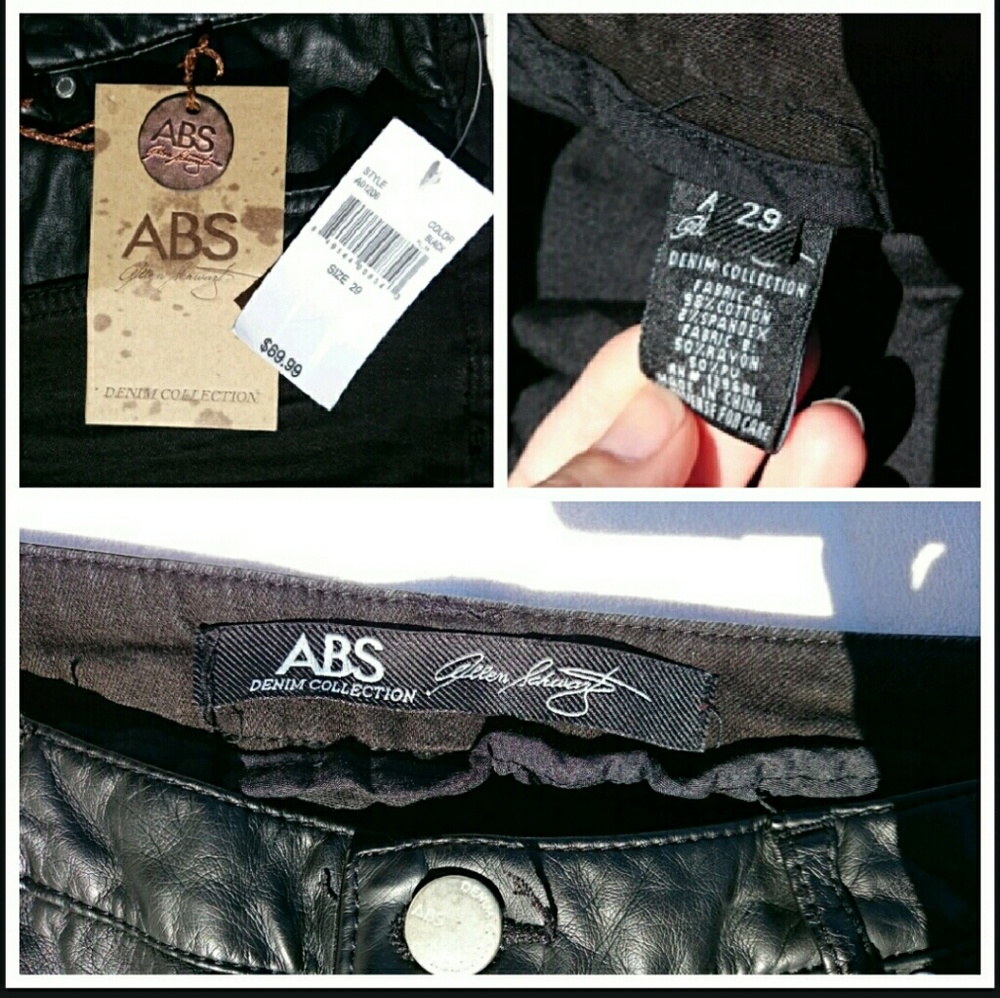 NWT! ABS Allen Schwartz Black Shorts - Picture 3 of 4