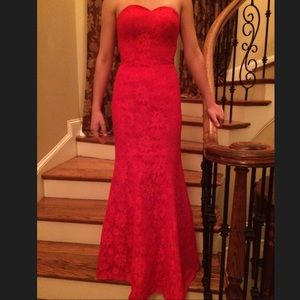2016 all lace prom dress