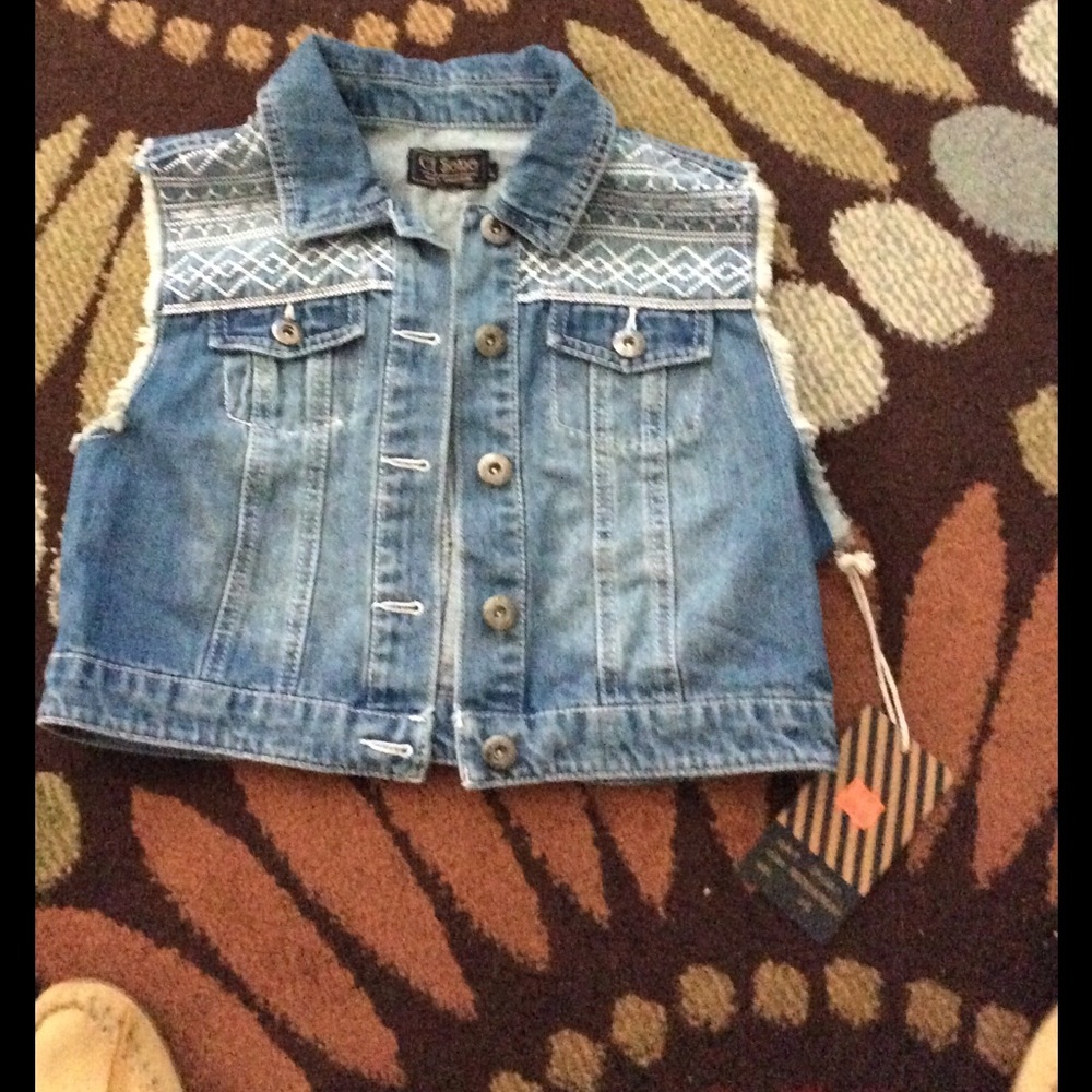 Denim vest