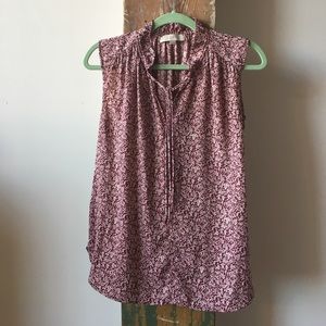 Loft Sleeveless Blouse