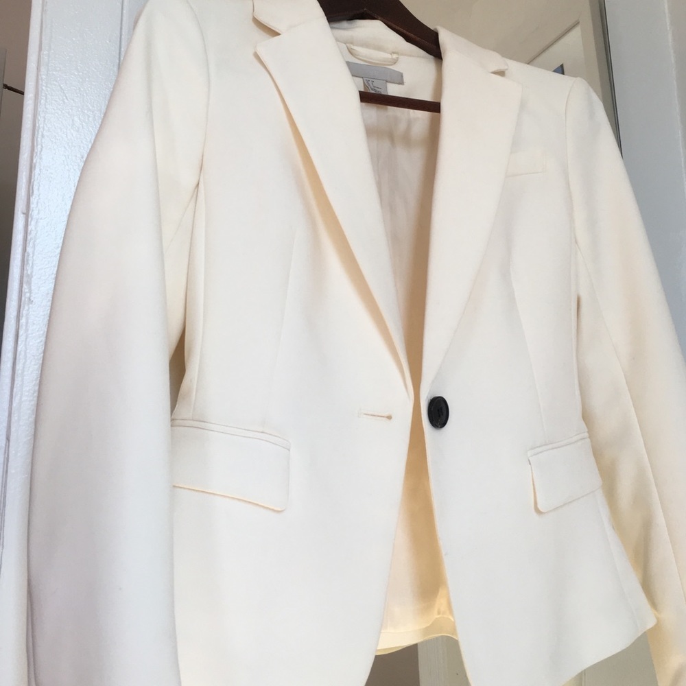 H&M Ivory Blazer