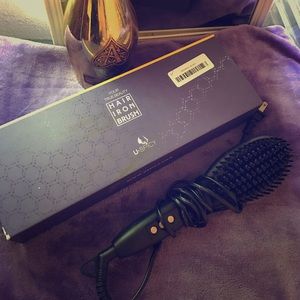 hair straightening brush