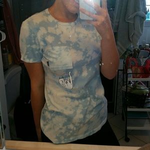 Sky Tie Dye RipnDip T Shirt
