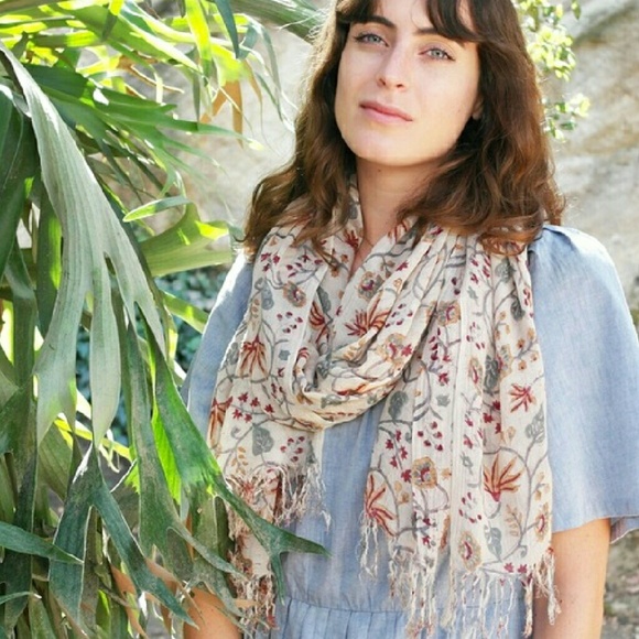 Harvest wool scarf - Picture 2 of 3