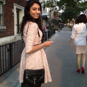 Pink Lace Forever 21 Dress