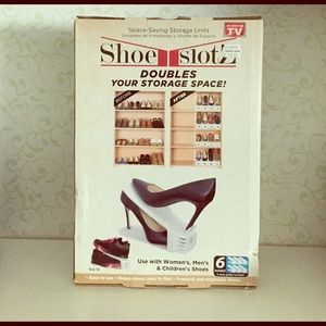✨bundle & it's FREE✨ Shoe Slotz Storage System
