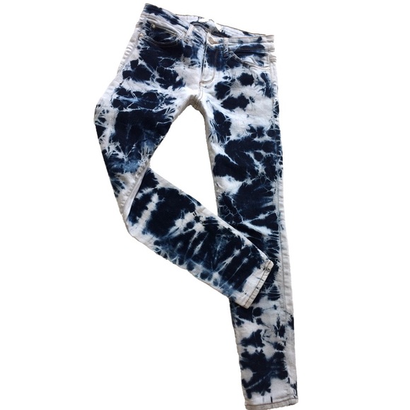 else Denim - Women Else Skinny Ankle Tie Dye Denim Jean Pant