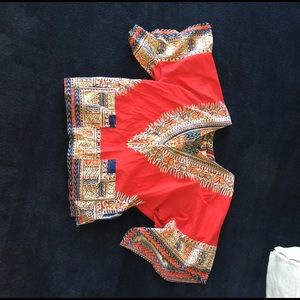 Bright and Vibrant Bohemian Blouse