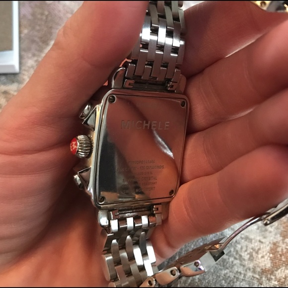💥SOLD💥Classic Michele Diamond Dial/Face Deco - Picture 4 of 4