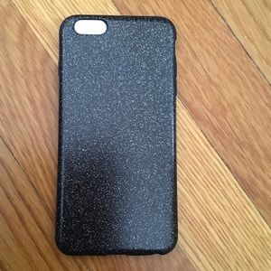 Black sparkly iPhone 6 Plus Case