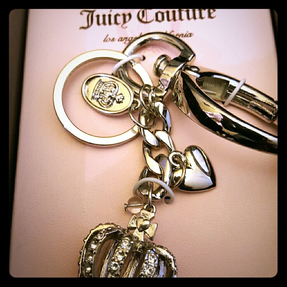 Juicy Couture Charm Keychain