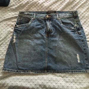 London jean denim skirt