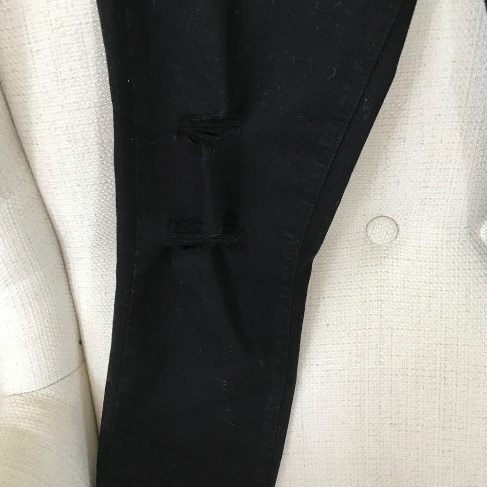 Paige skinny black denim