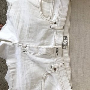 White free people cut offs