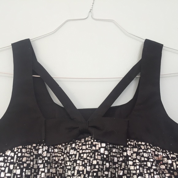 Foil printed mini dress - Picture 2 of 3