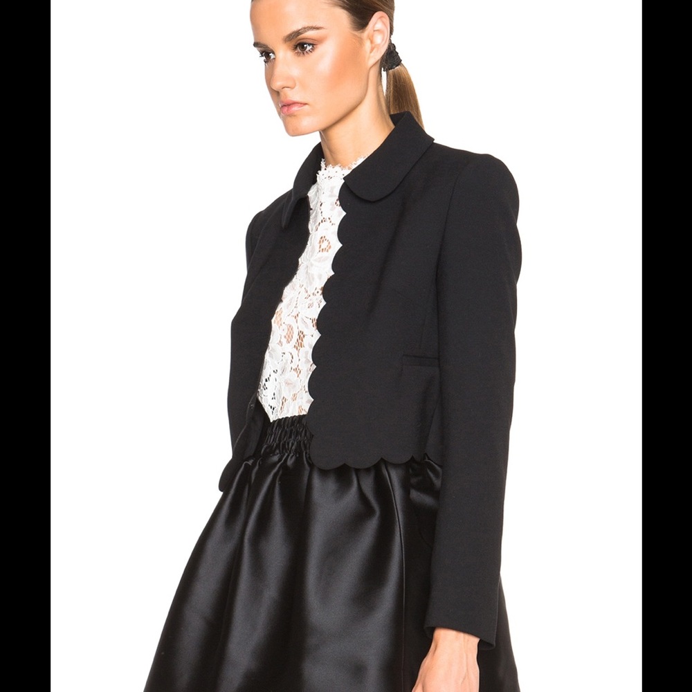 H&M Scalloped Blazer