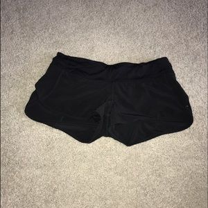 Black Lululemon Running Shorts