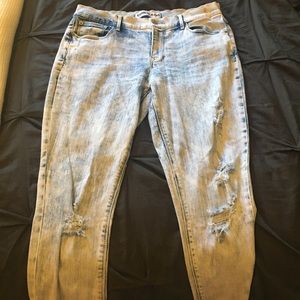 Express acid wash jeans