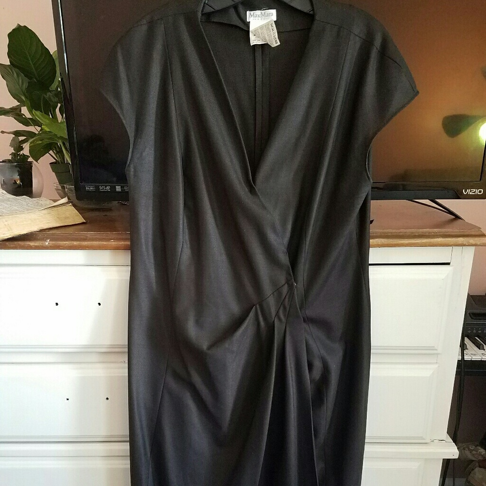 Max Mara Black Dress