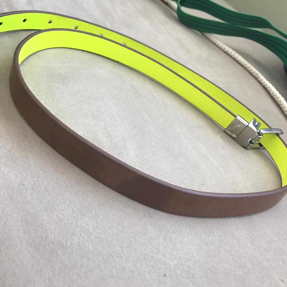 Reversible belt