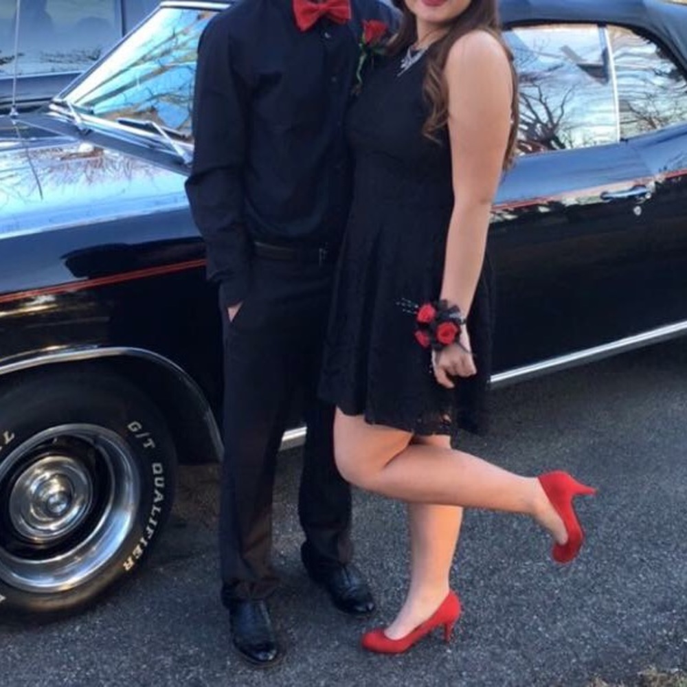 Black Lace Dress