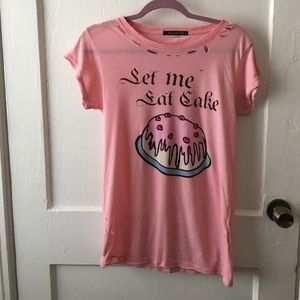 Wildfox shirt 🎂 "Let them eat cake" 🎂