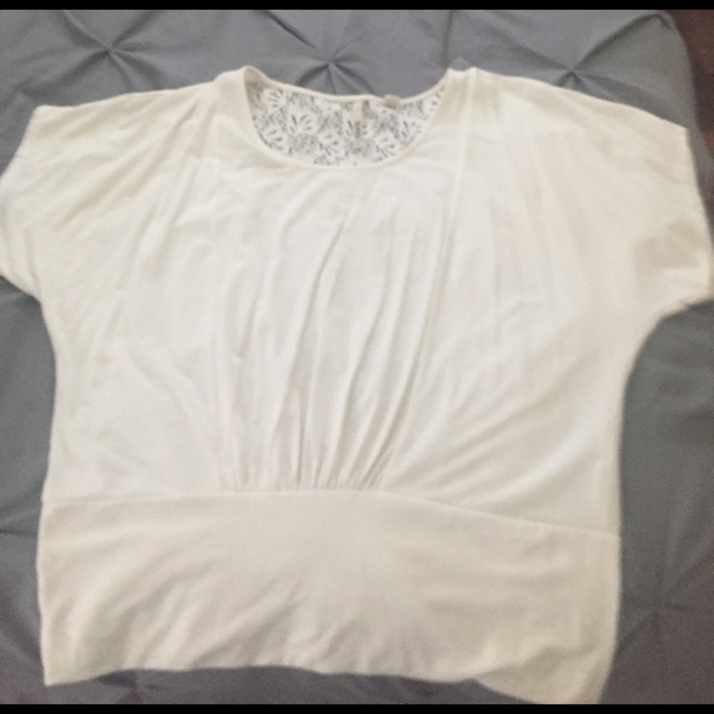 Cream blouse