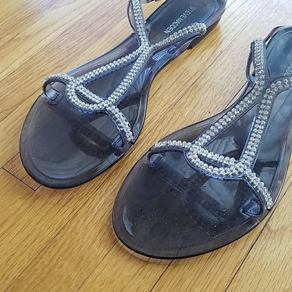 Steve Madden Sparkle Sandals - Picture 2 of 4