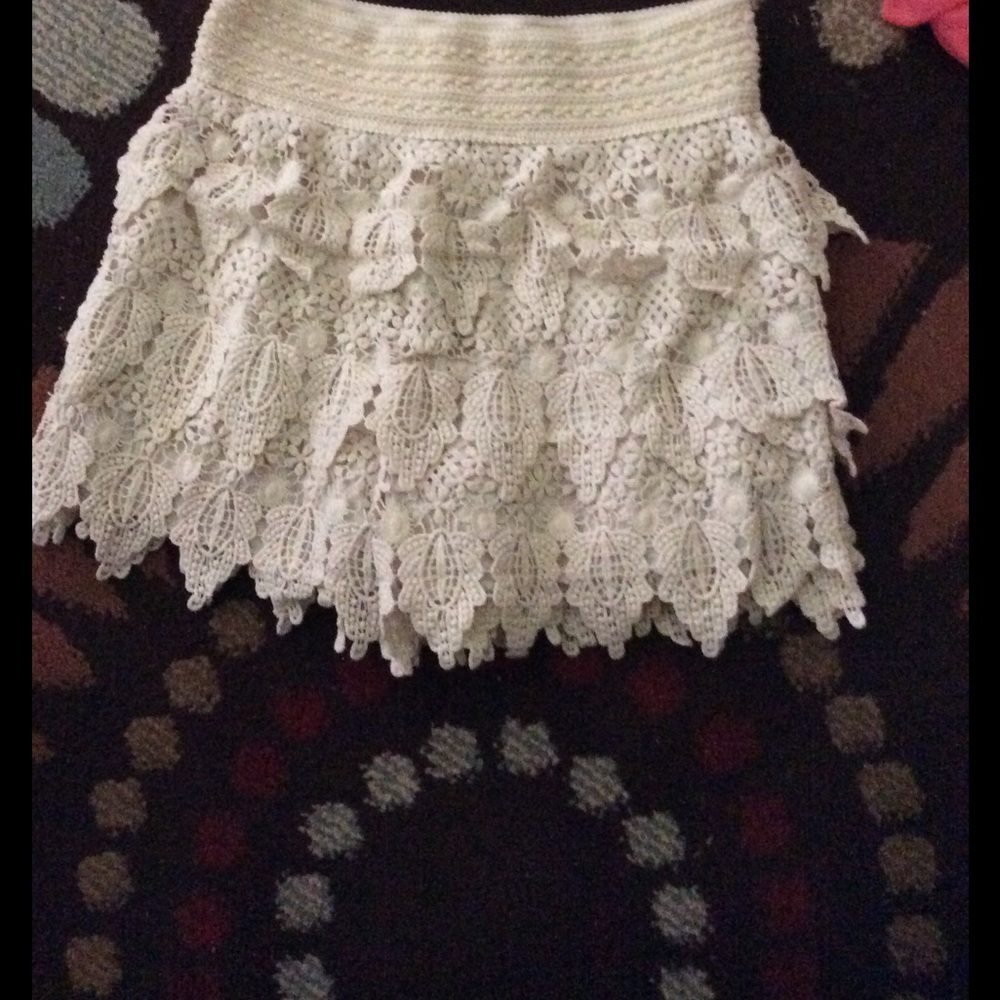 Lace shorts
