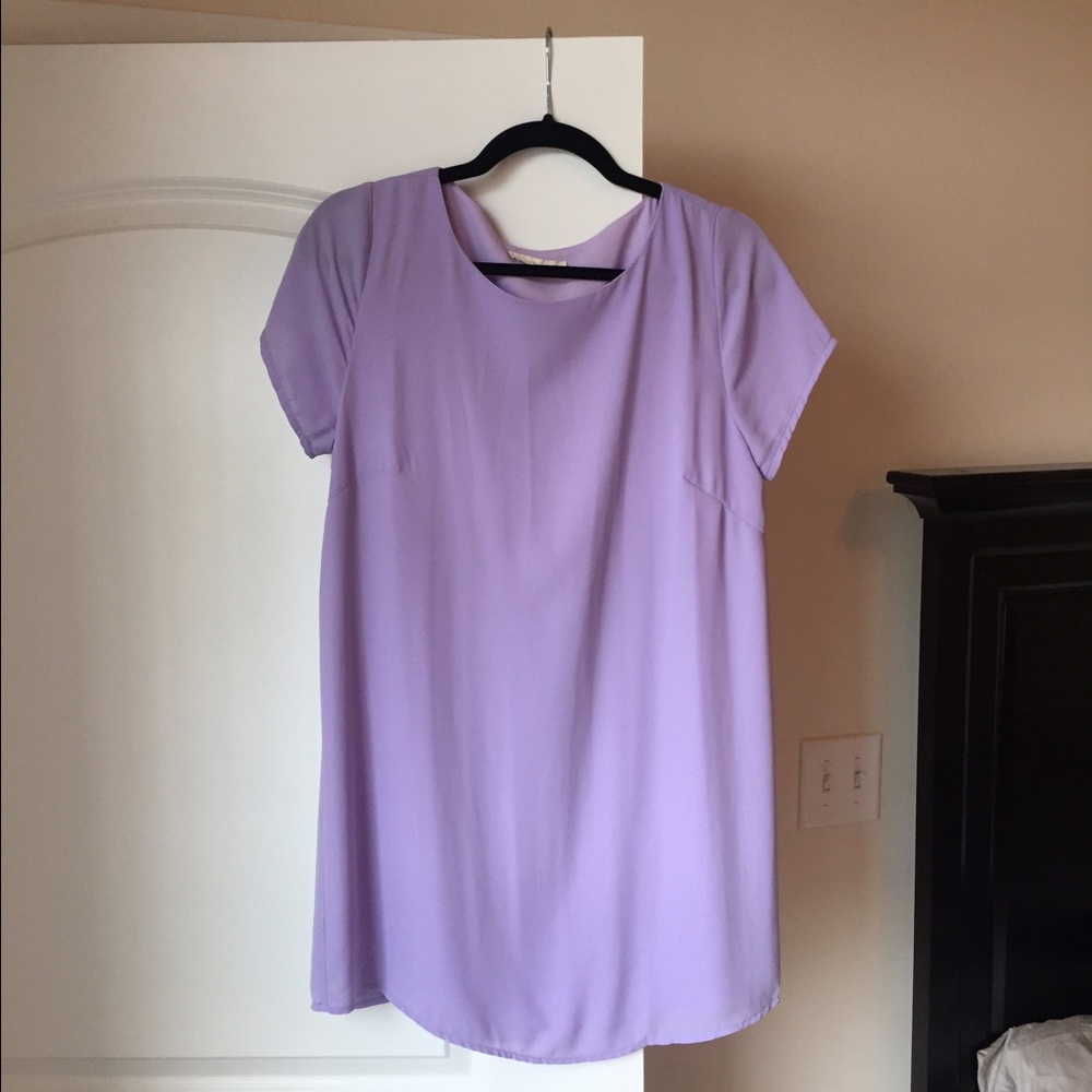 Light Purple Shift Dress