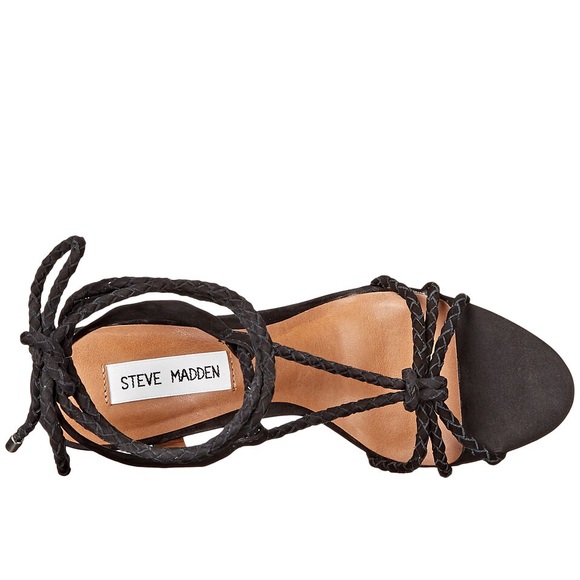 💥SALE-ONE LEFT💥 Steve Madden Ankle Tie Heels - Picture 2 of 5