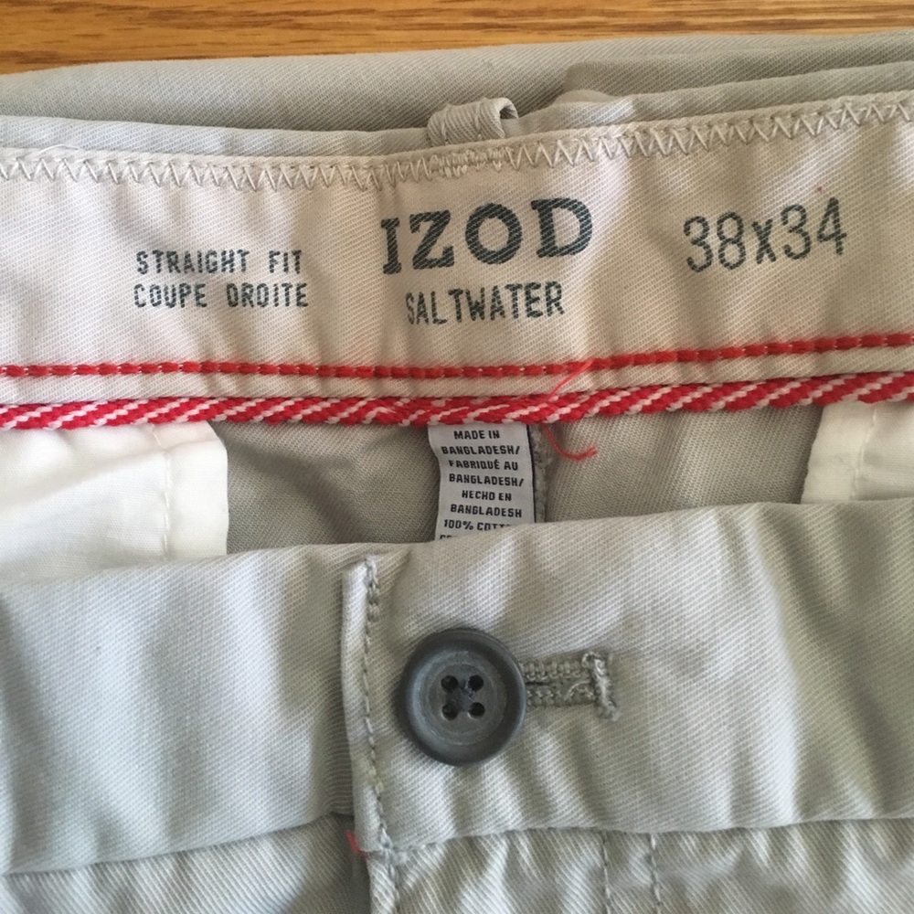 IZOD Saltwater Straight Fit Pants