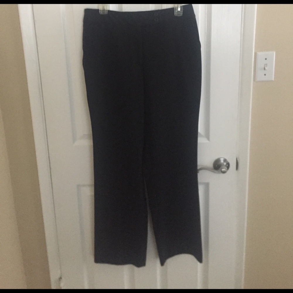 Black work trousers
