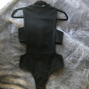 Tab side bodysuit