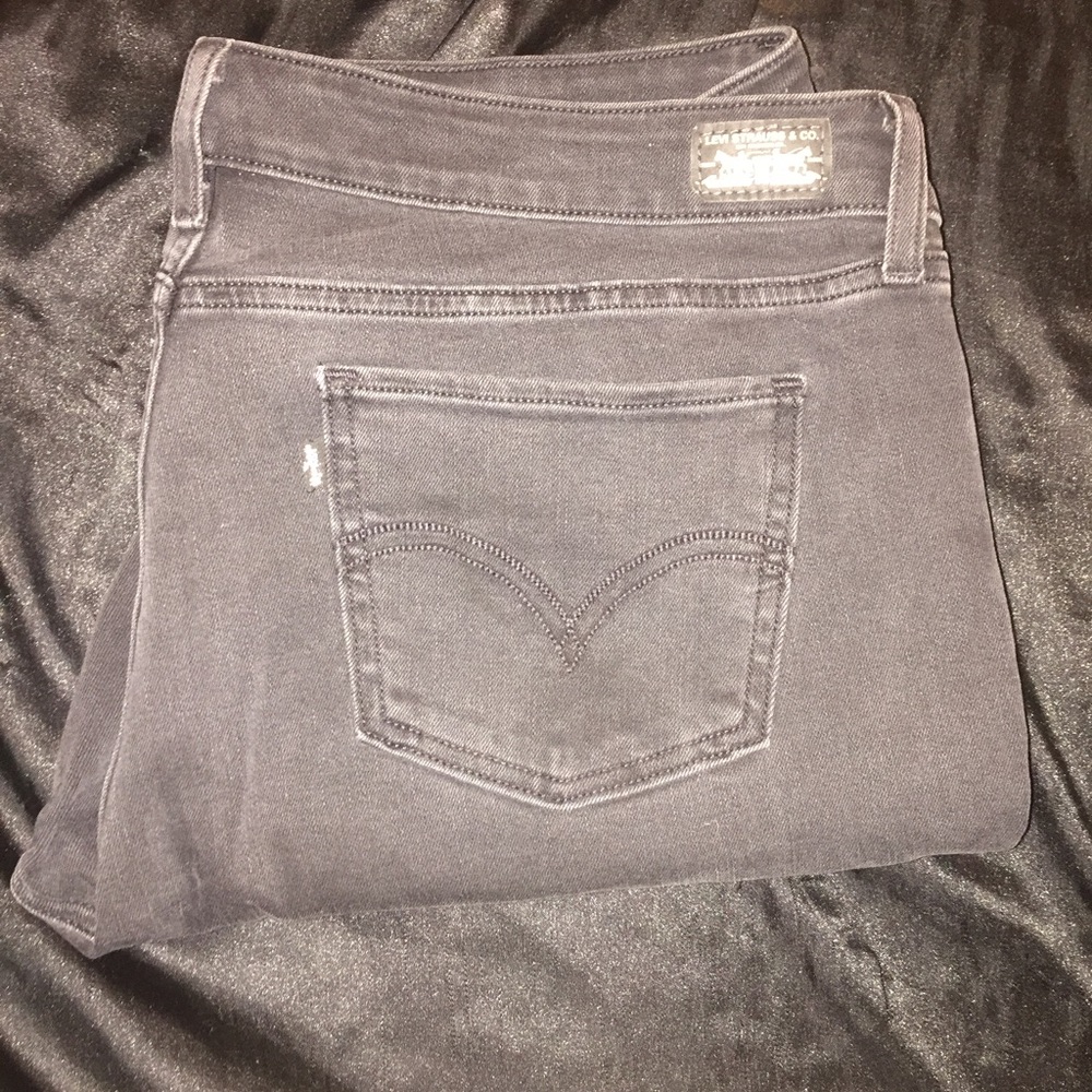 Charcoal black Levi's jeans