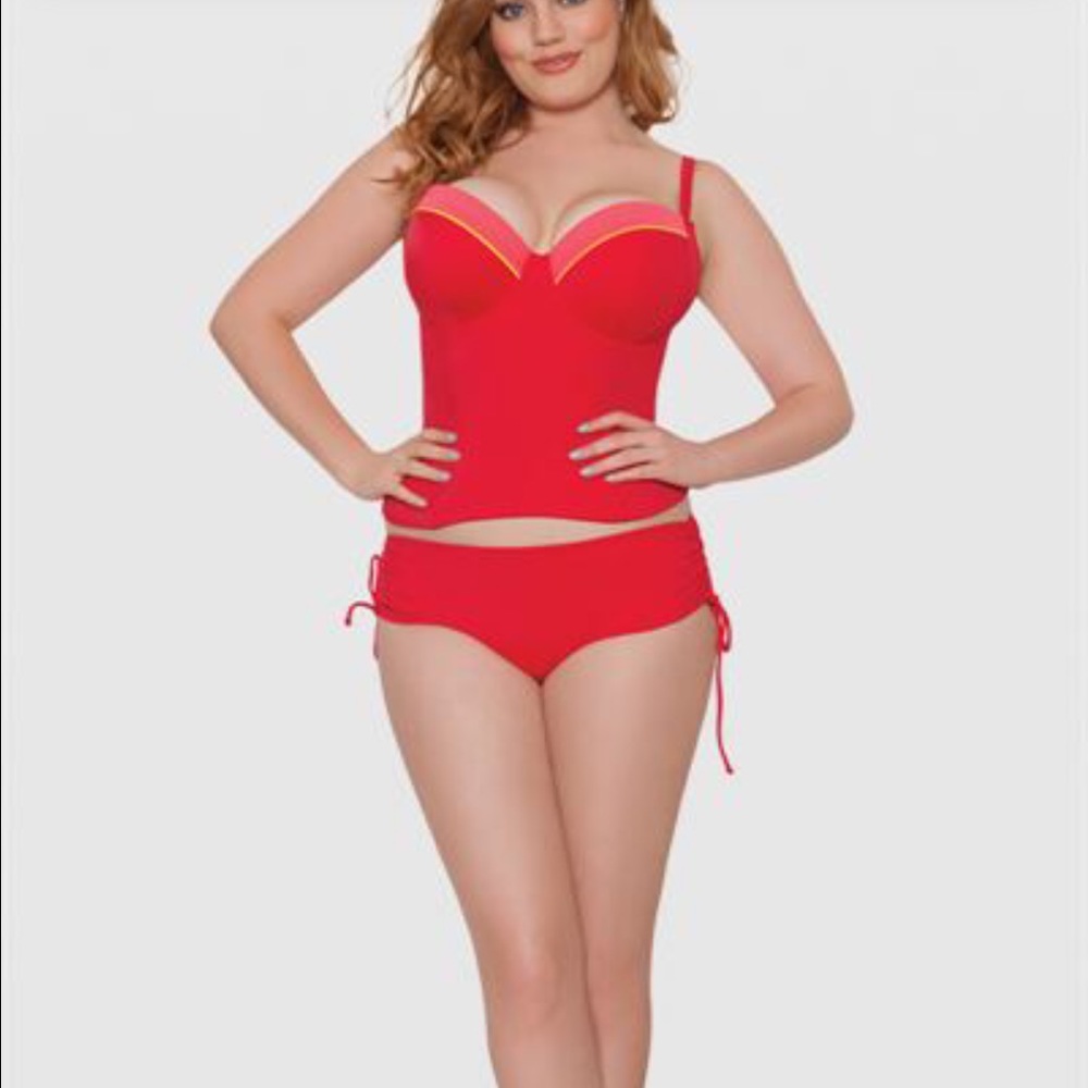 NWT Curvy Kate tankini