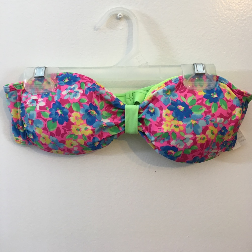Gilly Hicks Floral Bikini Top
