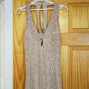 Full length evening gown