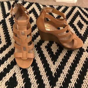 Dolce Vita nude wedges