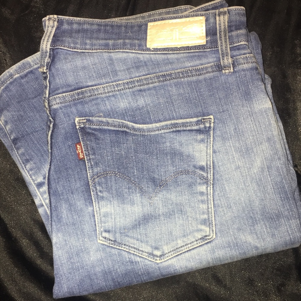 Tye dye blue Levi's