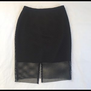 H&M Black Net ✏️ Skirt NWT