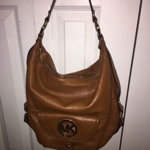 Cognac Michael Kors purse