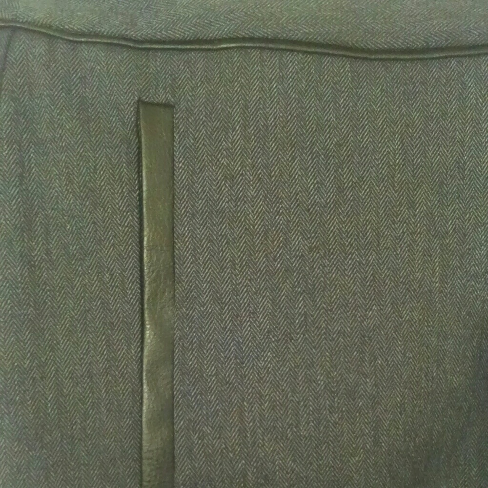 Rafella Grey Herringbone dress pants