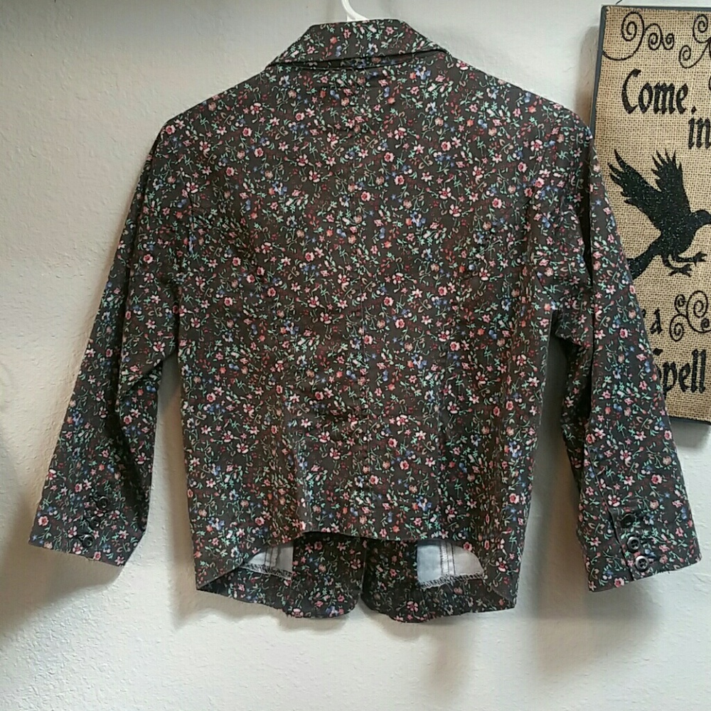 American Rag floral blazer - Picture 2 of 5
