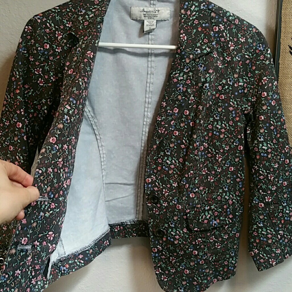American Rag floral blazer - Picture 4 of 5