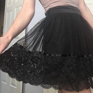 Forever 21 Ballerina/Madonna Black Skirt