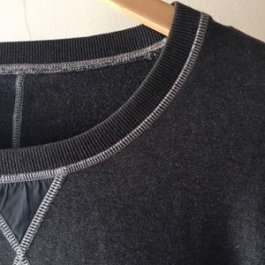 Men's Lululemon Terry Cotton Sweatshirt (L) - Grey