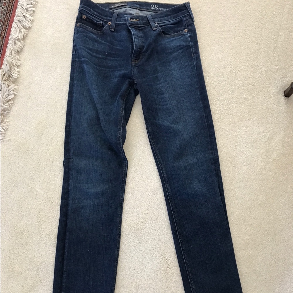 J. Crew matchstick jeans